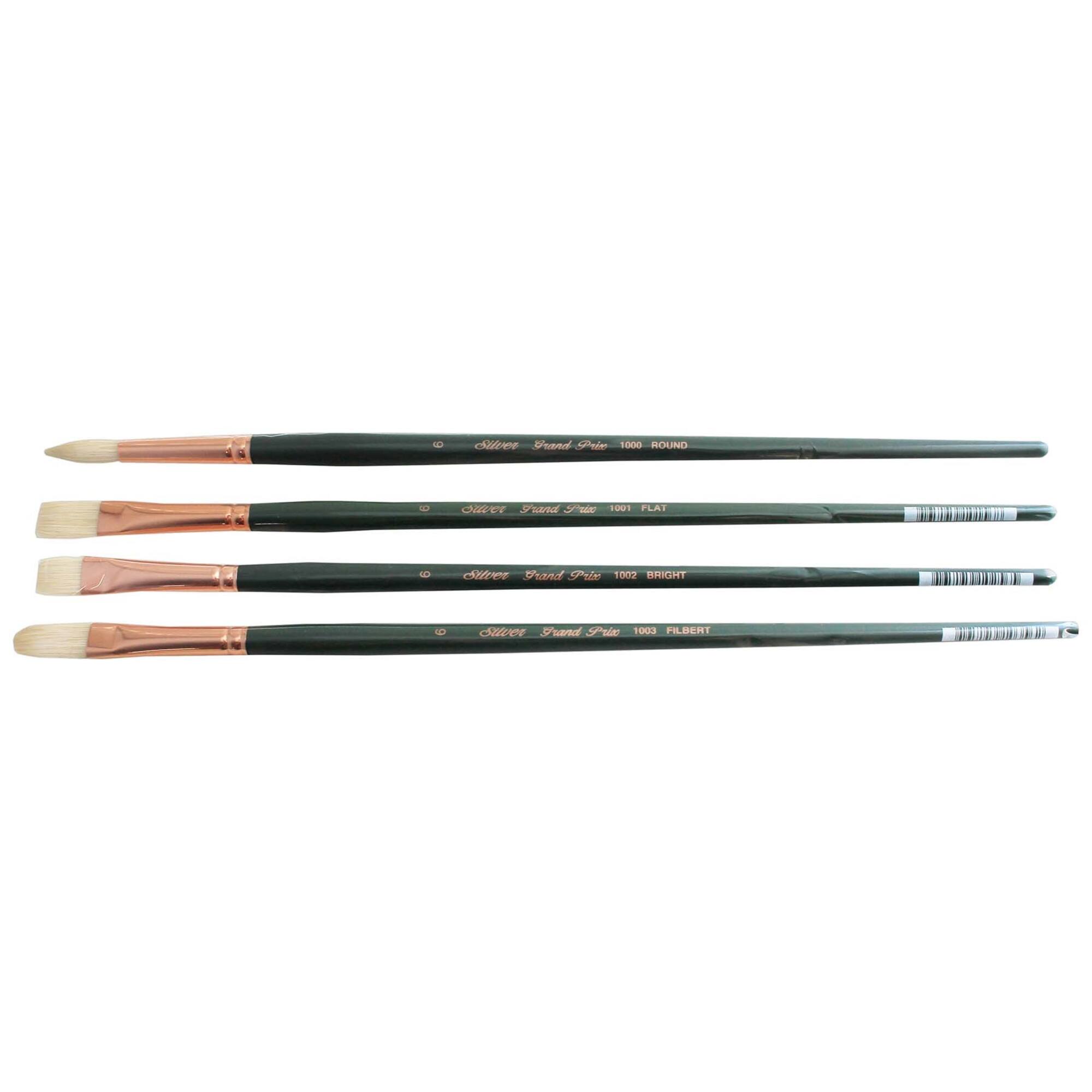Silver Brush Limited Grand Prix® 6 Variety, 4 Brush set